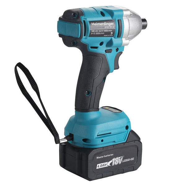 18V Brushless Impact Drill With 2 X 6A Batteries