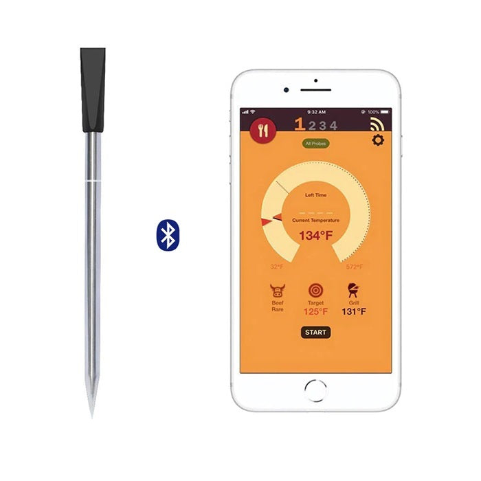 Wireless meat thermometer clearance with app