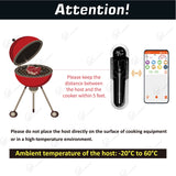 Smart Wireless Meat Thermometer With LCD