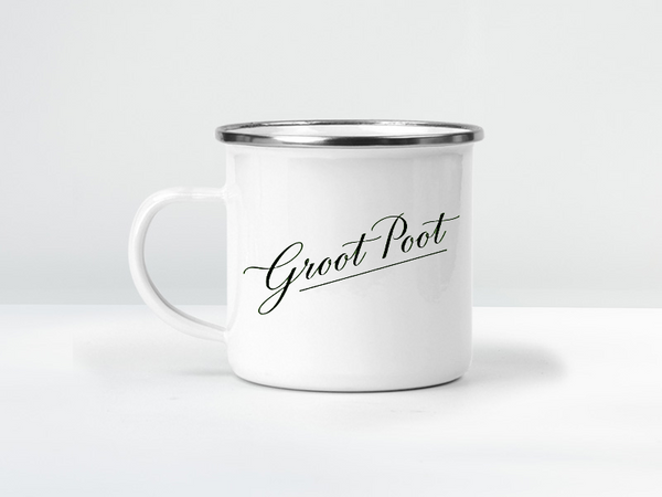 Enamel Metal Mug