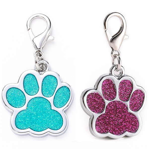 Michris Big Paw Print Dog Tag