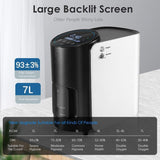 Air Purifier, 1-7L/min Adjustable Oxygen Concentrator