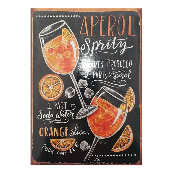 Vintage Metal Tin Signs - Home Bar - Pub Decorative Metal Plates