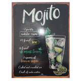 Vintage Metal Tin Signs - Home Bar - Pub Decorative Metal Plates