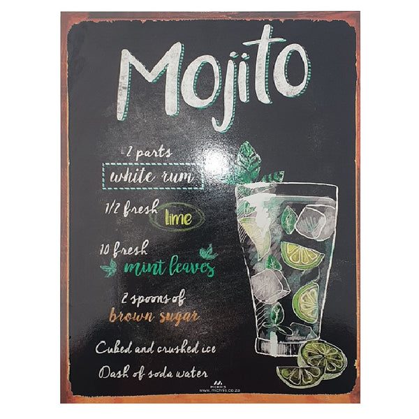 Vintage Metal Tin Signs - Home Bar - Pub Decorative Metal Plates