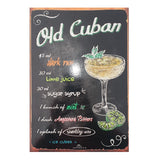 Vintage Metal Tin Signs - Home Bar - Pub Decorative Metal Plates