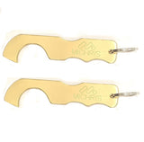 2 X Michris Brass No Touch Key