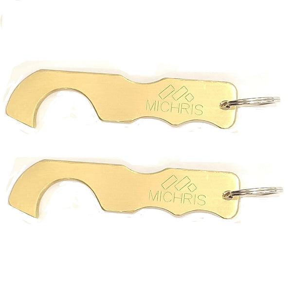 2 X Michris Brass No Touch Key