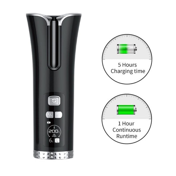 Salon Quality Automatic Hair Curler, Auto Rotating Ceramic Curling Iron