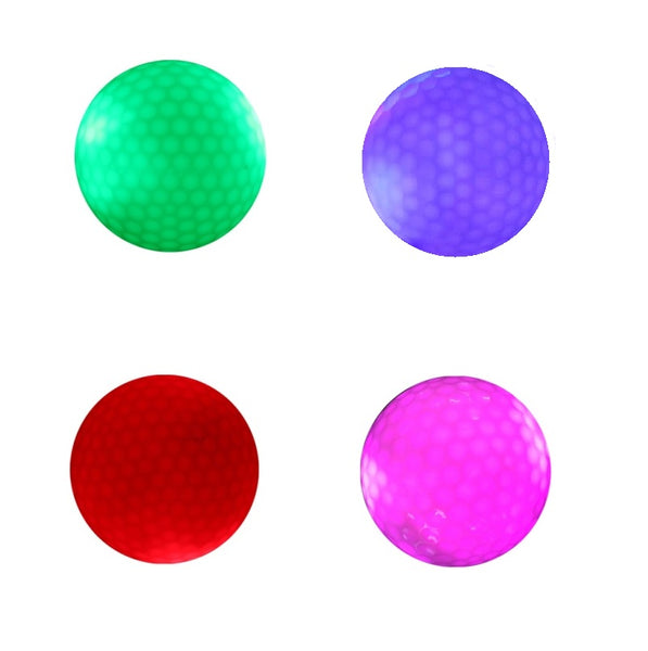 4 Michris Flashing LED Golf Balls