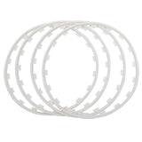 High-Impact Plastic Alloy Wheel Rim Protectors