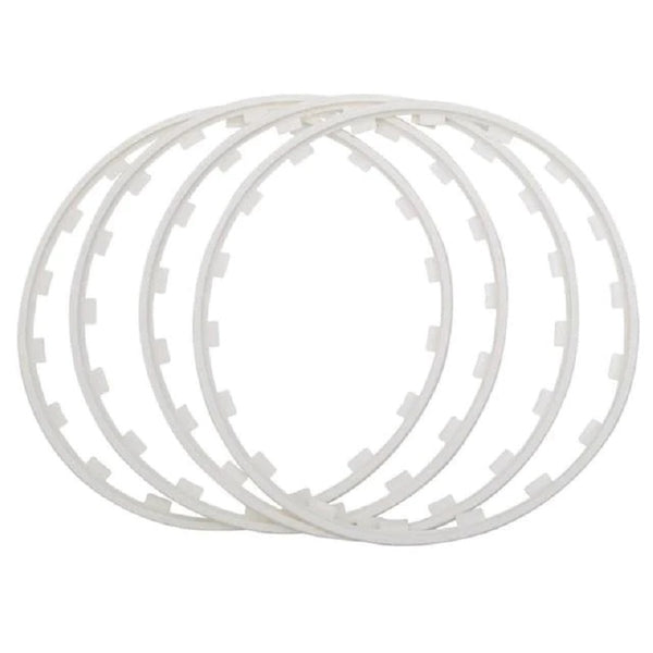High-Impact Plastic Alloy Wheel Rim Protectors